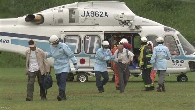 孤立地区での救助活動が本格化 福岡 朝倉